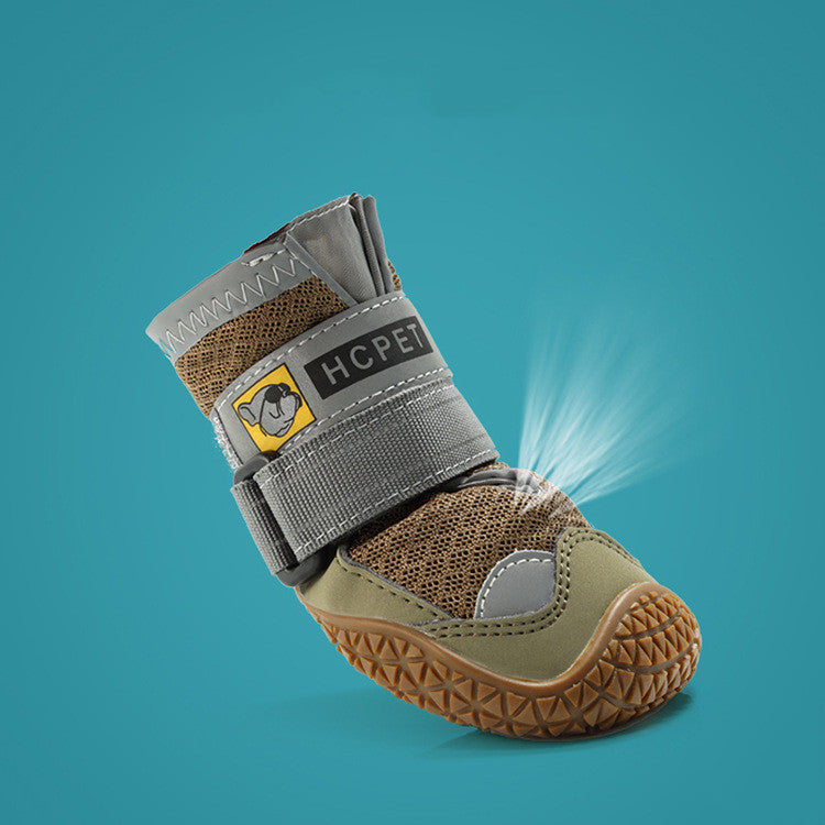 Breathable Anti-Slip Summer Dog Shoes Protect Paws in All Weather