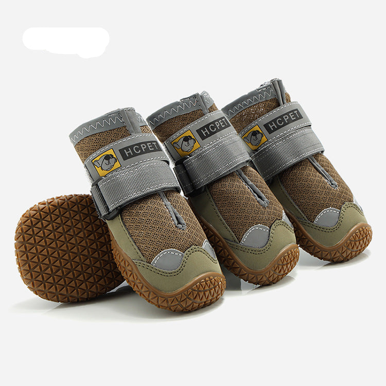 Breathable Anti-Slip Summer Dog Shoes Protect Paws in All Weather