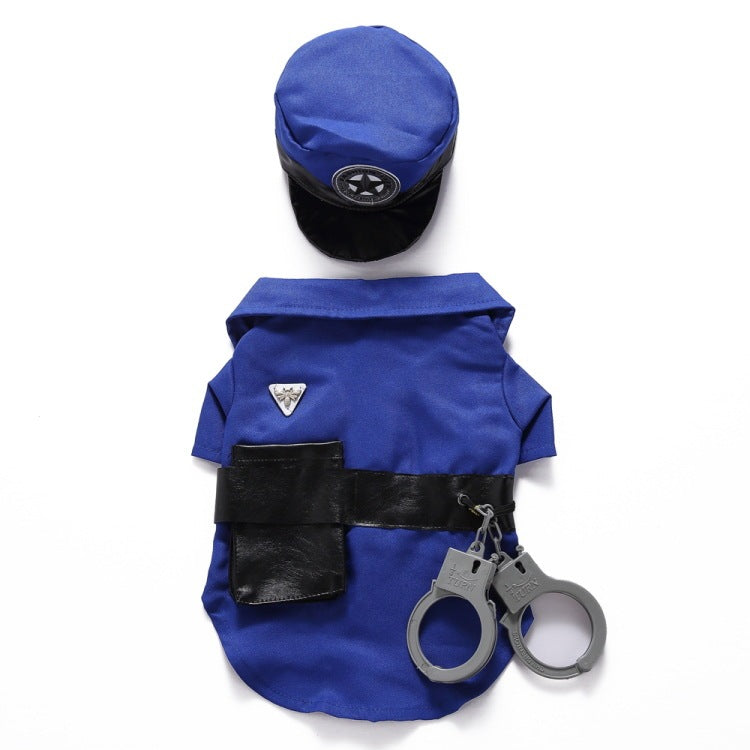 Police Officer Halloween Costume for Dogs