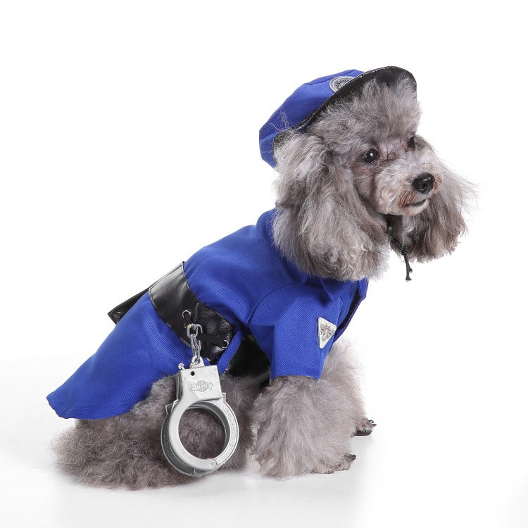 Police Officer Halloween Costume for Dogs