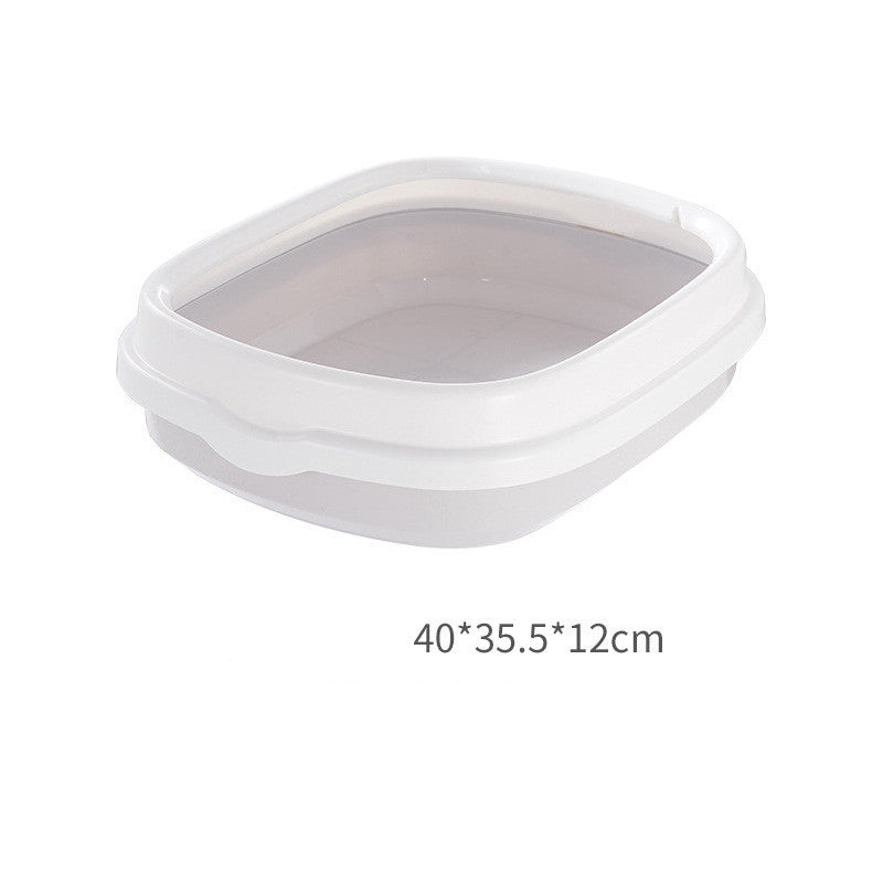 Detachable Anti-Splash Cat Litter Box