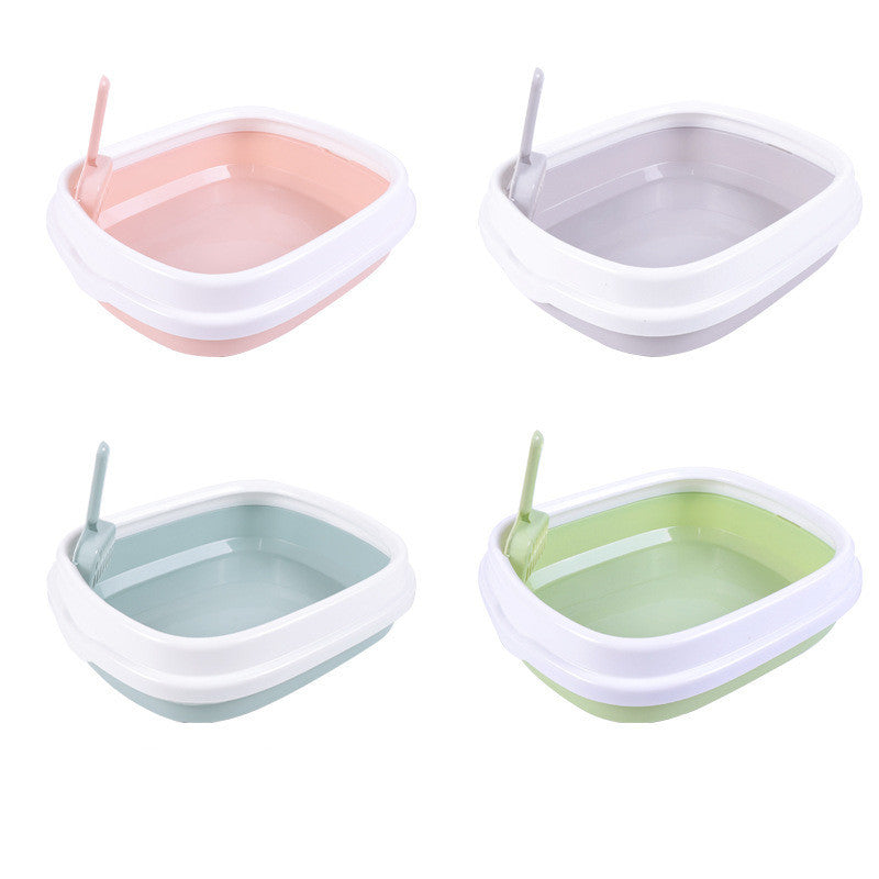 Detachable Anti-Splash Cat Litter Box