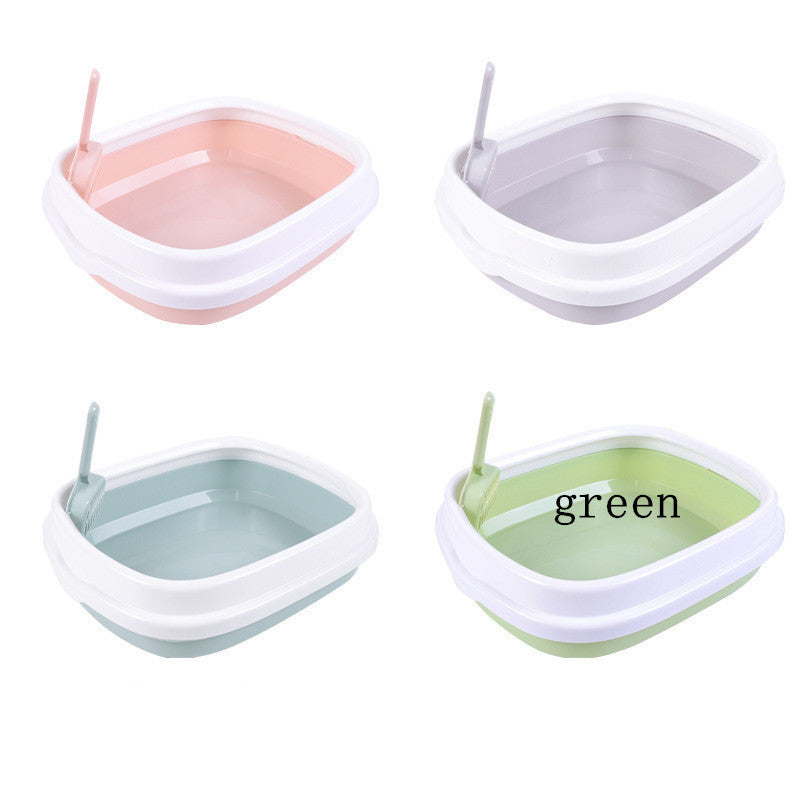 Detachable Anti-Splash Cat Litter Box