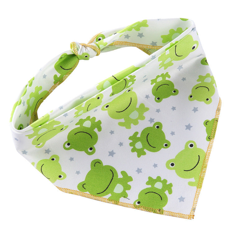 Adjustable Cotton Dog Bandana and Triangle Scarf for Pets
