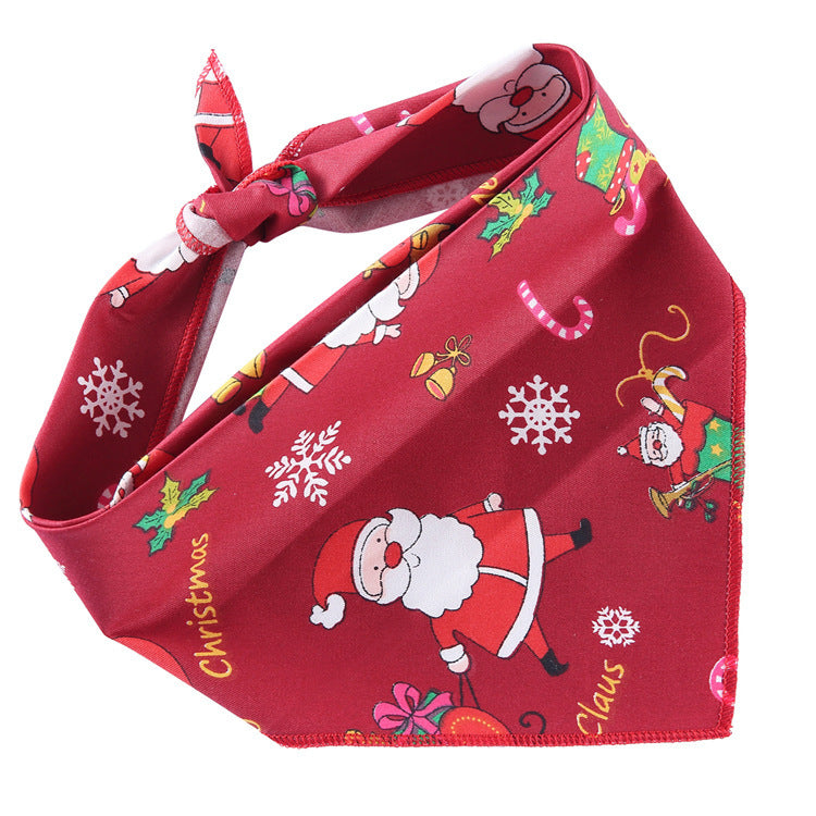 Adjustable Cotton Dog Bandana and Triangle Scarf for Pets