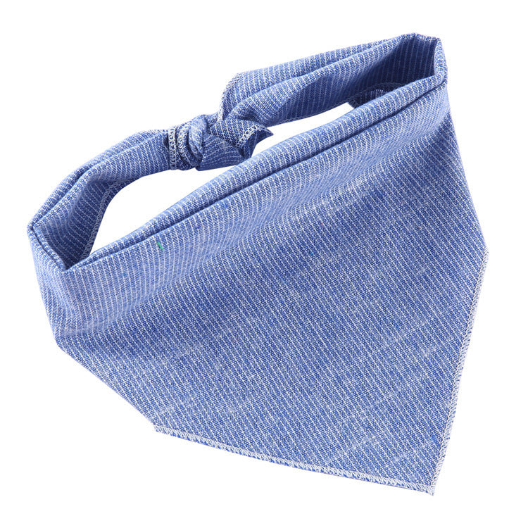 Adjustable Cotton Dog Bandana and Triangle Scarf for Pets