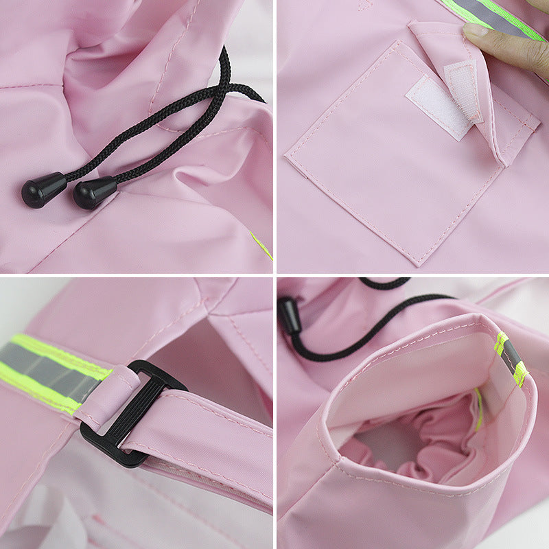 Waterproof Pet Raincoat for Dogs and Cats