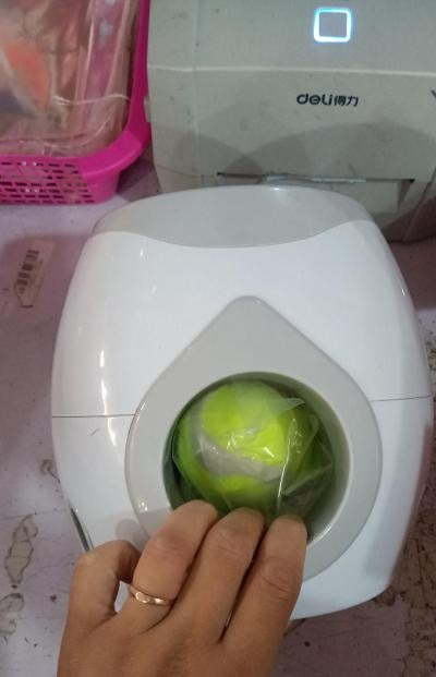 Automatic Dog Training Feeder – Interactive Tennis Ball Reward Machine