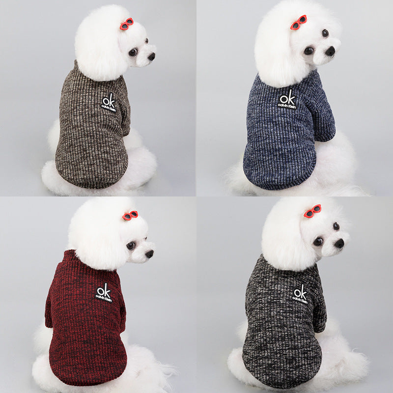 Cozy Wool Dog Sweater