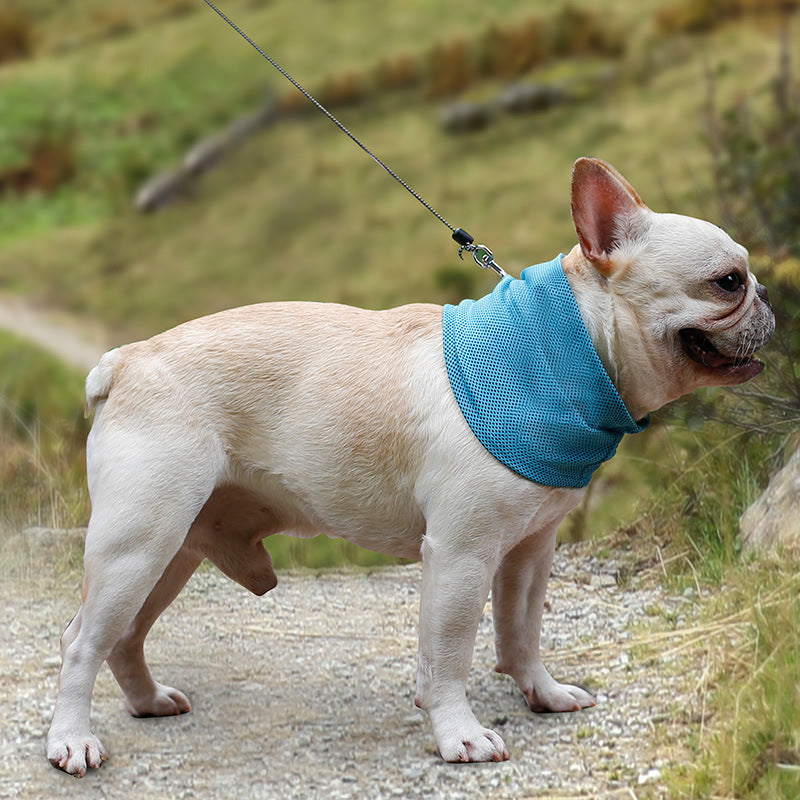 Instant Cooling Pet Bandana Dog Scarf for Summer Heat Relief