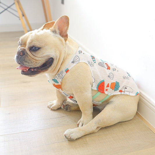 Casual Pet Supplies Vest Shirt – Comfortable and Stylish Acrylic Pet Shirt