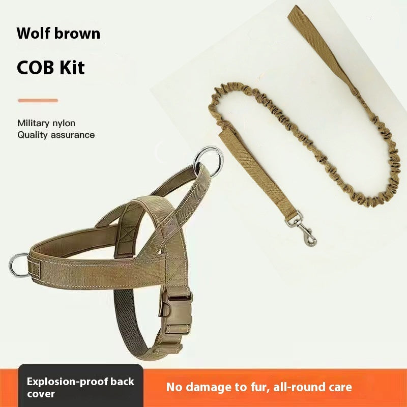 Dog Breast Strap Vest Jacket Medium Large Dog Pet Hand Holding Rope