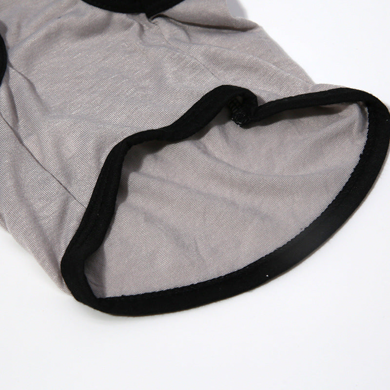 Lightweight Dacron Vest for Dogs and Cats Stylish and Comfortable Pet Outfit
