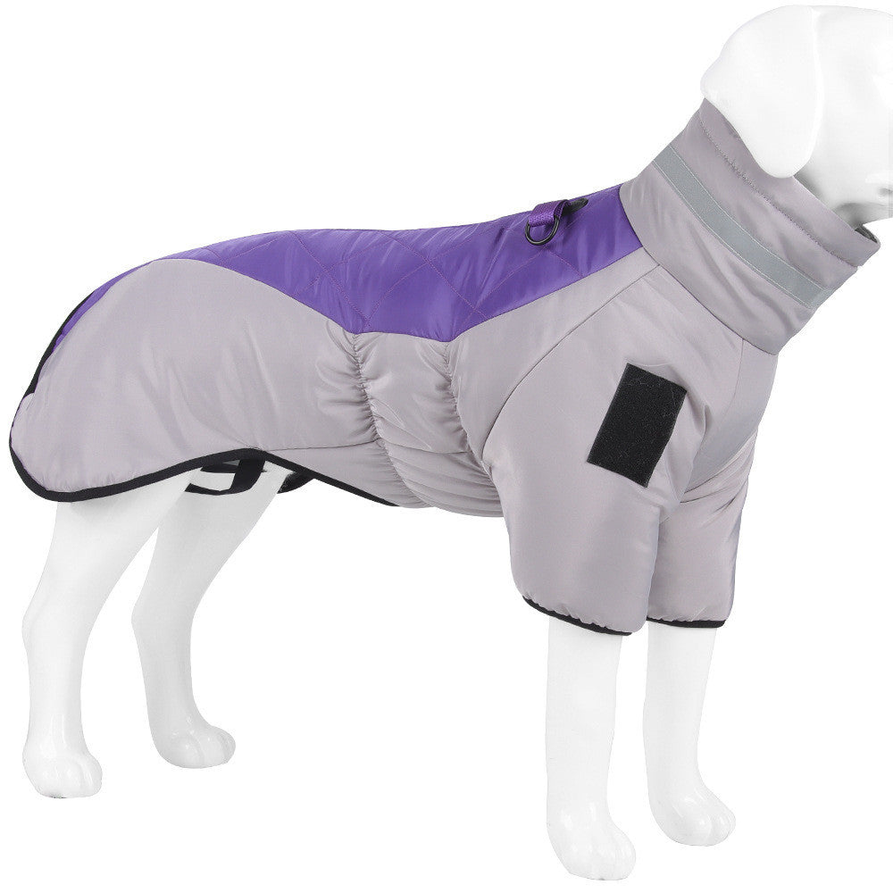 Thick Reflective Winter Dog Coat for Cold Weather Protection