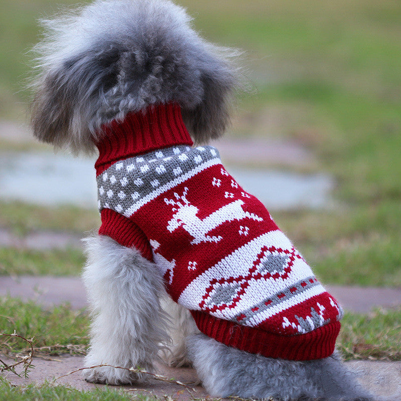 Wool Sweater for Small Dogs Stylish Dog Clothing for Winter and Cold Weather