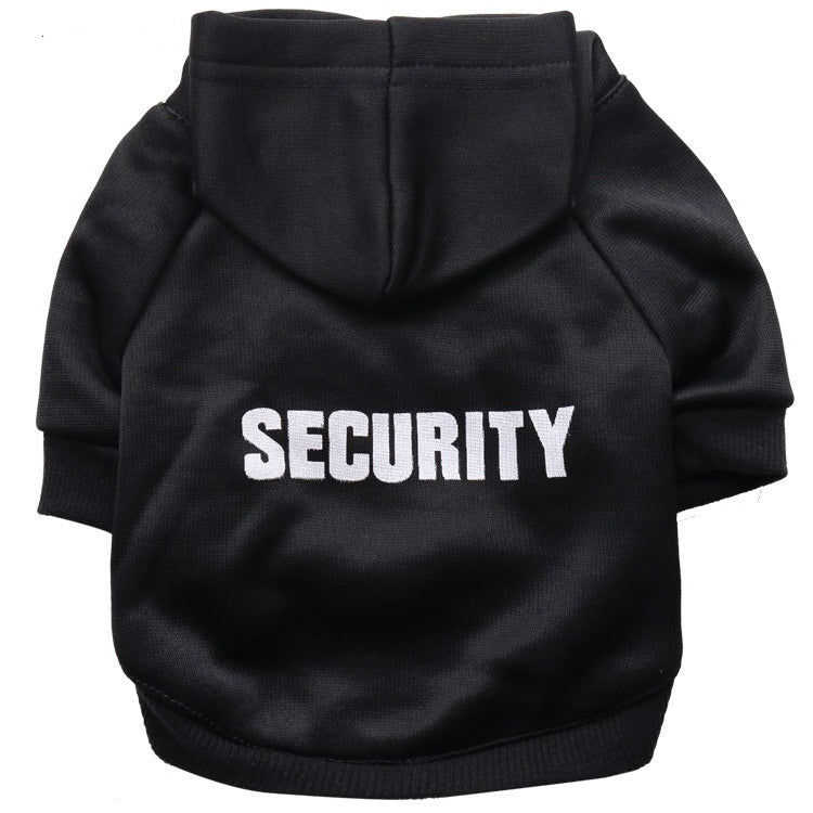 Security Fleece Pet Sweater – Warm & Cozy for Cold Weather