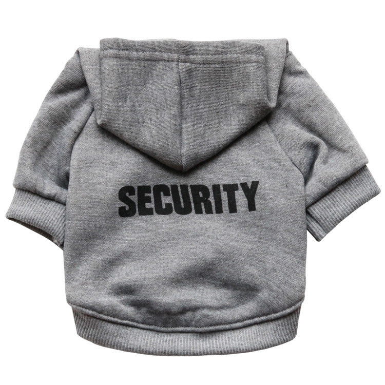 Security Fleece Pet Sweater – Warm & Cozy for Cold Weather