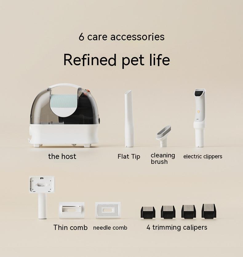 3 in 1 Pet Hair Vacuum and Grooming Kit