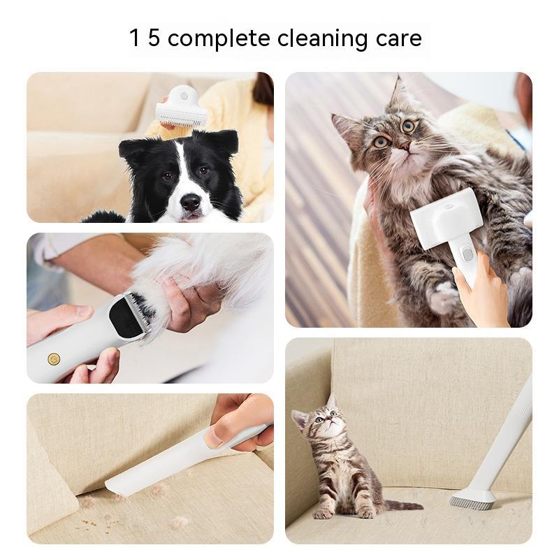 3 in 1 Pet Hair Vacuum and Grooming Kit