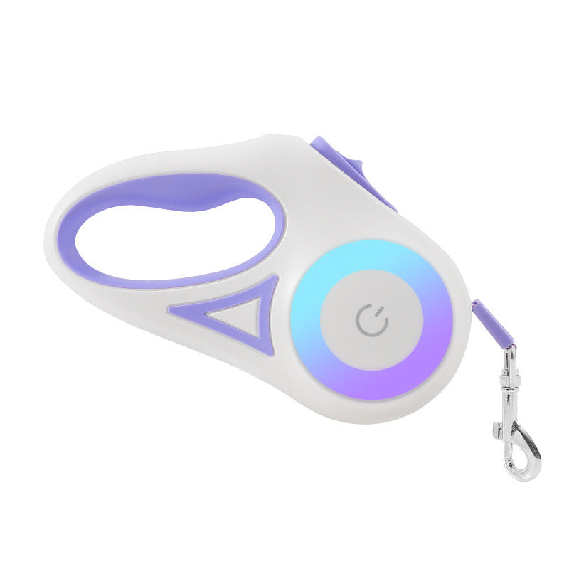 Retractable Dog Leash with Collar – Automatic Traction Rope