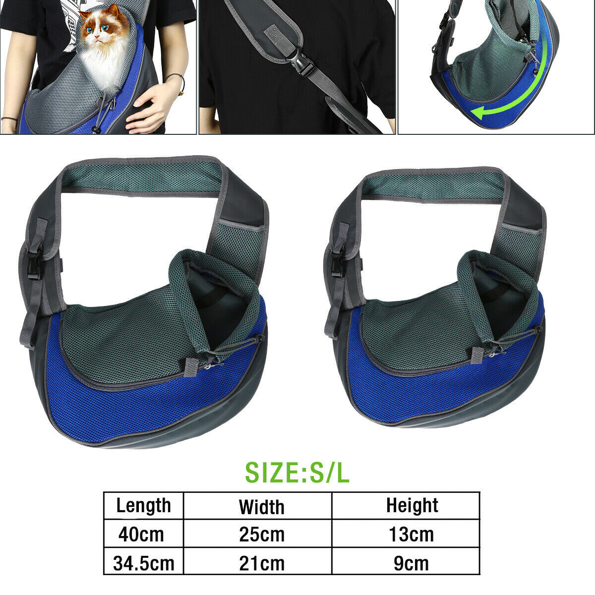 POPMARKET Dog Carrier Shoulder Bag
