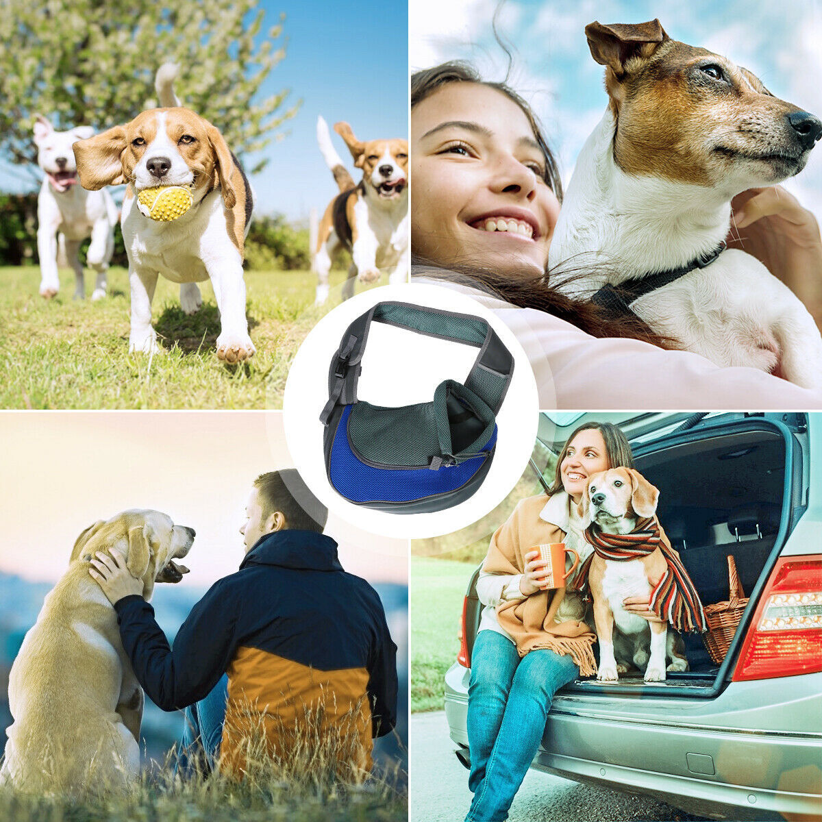 POPMARKET Dog Carrier Shoulder Bag
