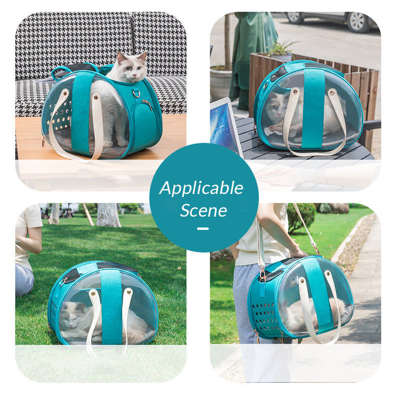Transparent Dog Backpack for Pets