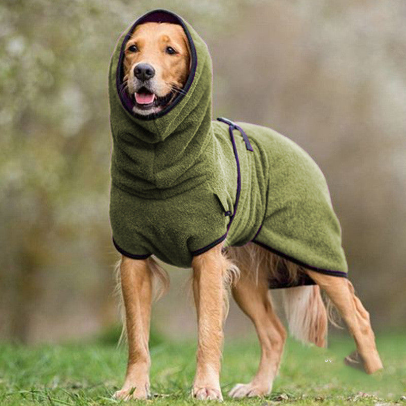 Polar Fleece Pet Sweater for Winter Warmth and Comfort
