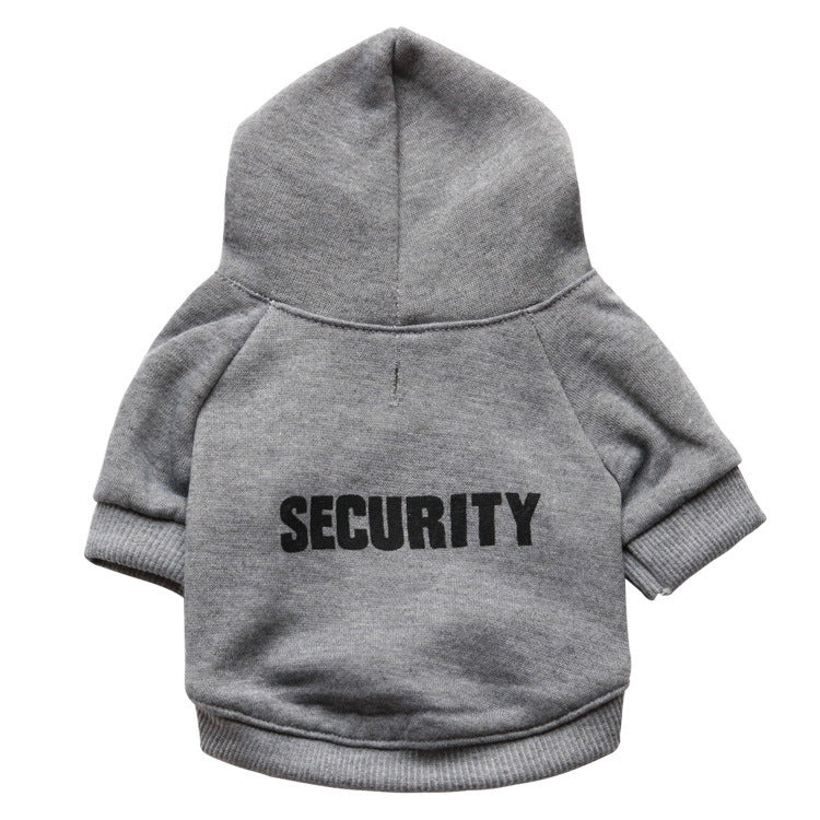 Security Fleece Pet Sweater – Warm & Cozy for Cold Weather