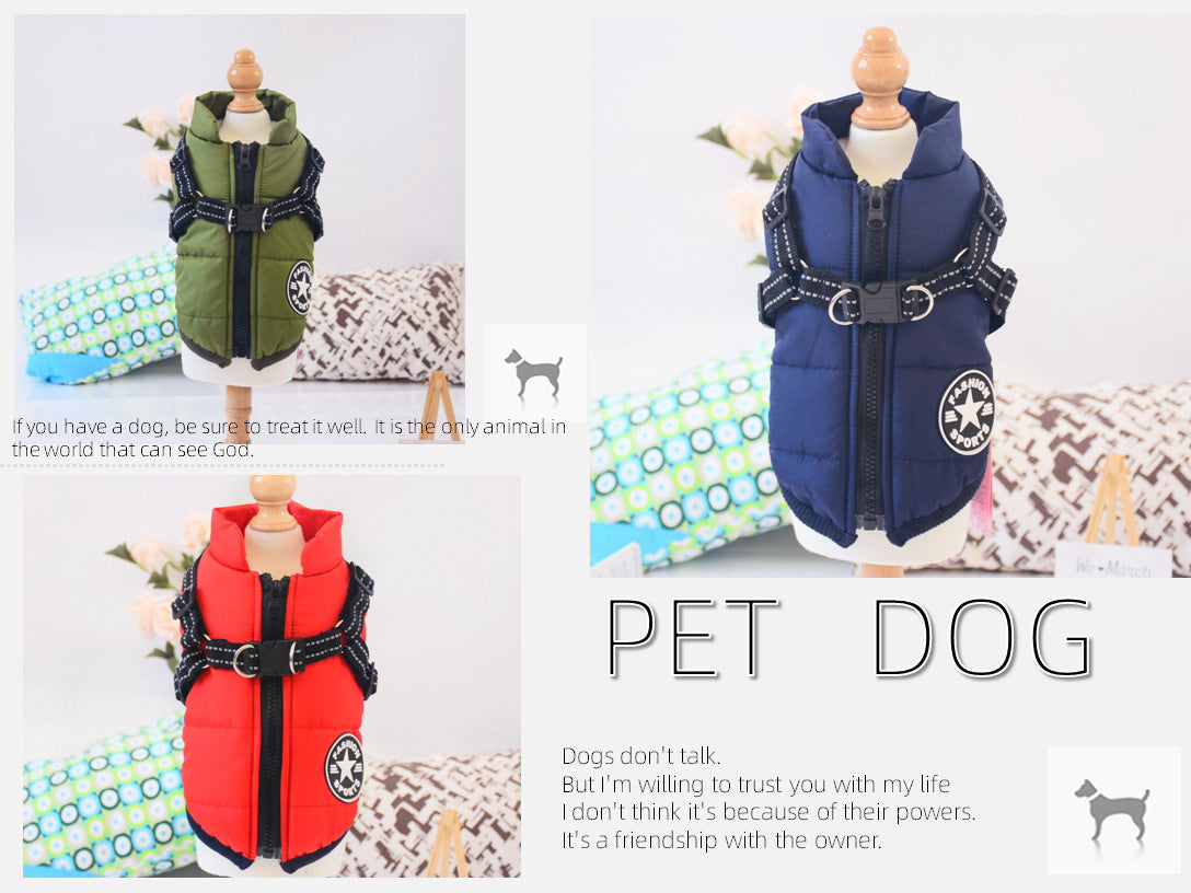 Pet Dog Vest for Teddy Bichon and Other Breeds Casual Pet Clothes