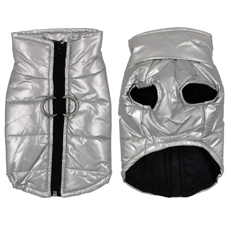 Cotton Vest Waterproof Dog Jacket for All Seasons