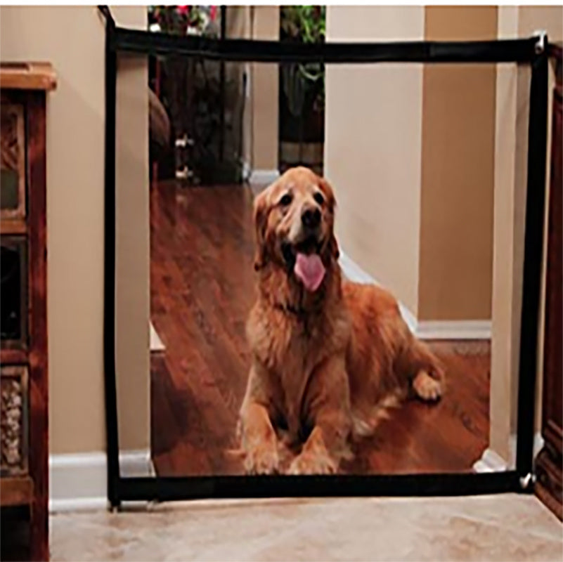 Foldable Mesh Pet Gate for Doors and Stairs