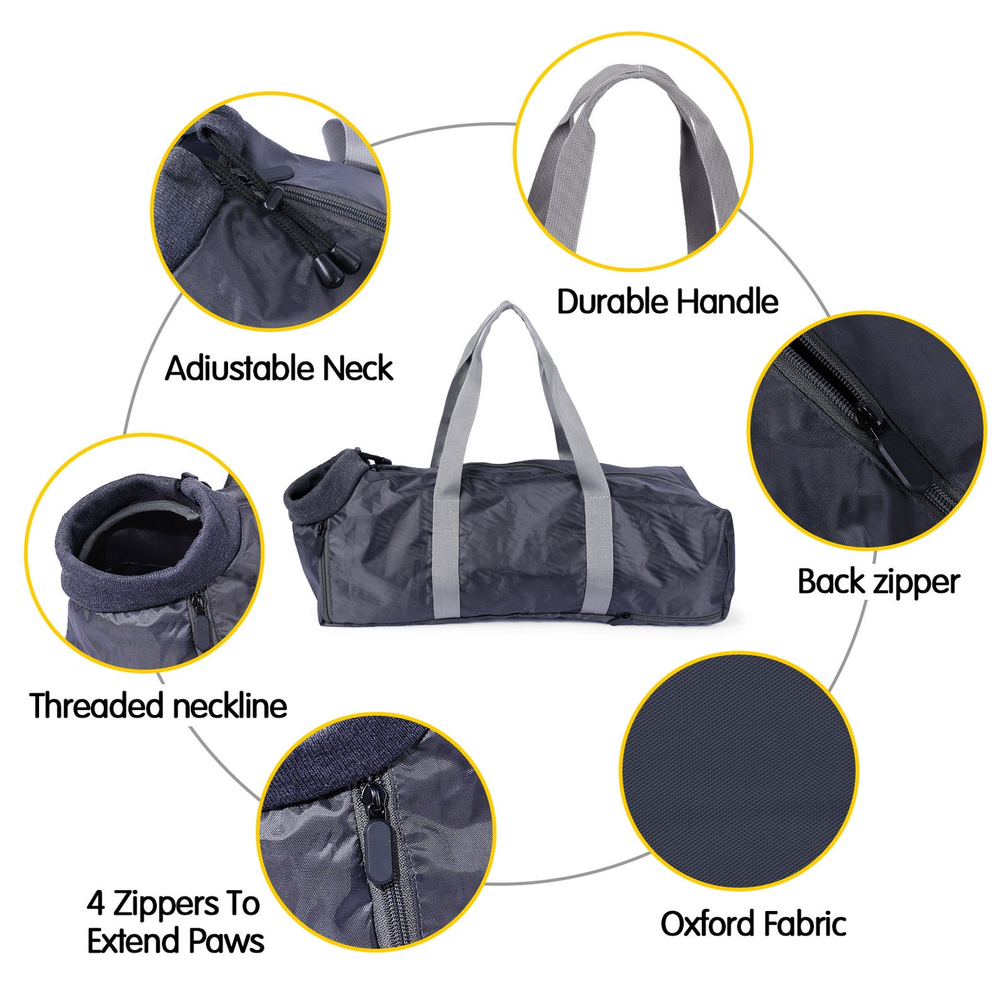 Cat Travel Bag Anti-Scratch and Bite Pet Bag