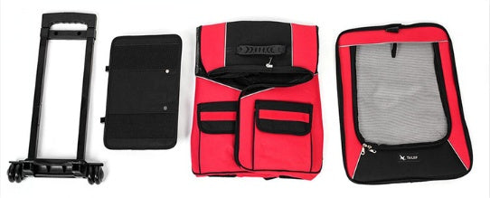 Small Pet Carrier Trolley Bag for Travel and Transport