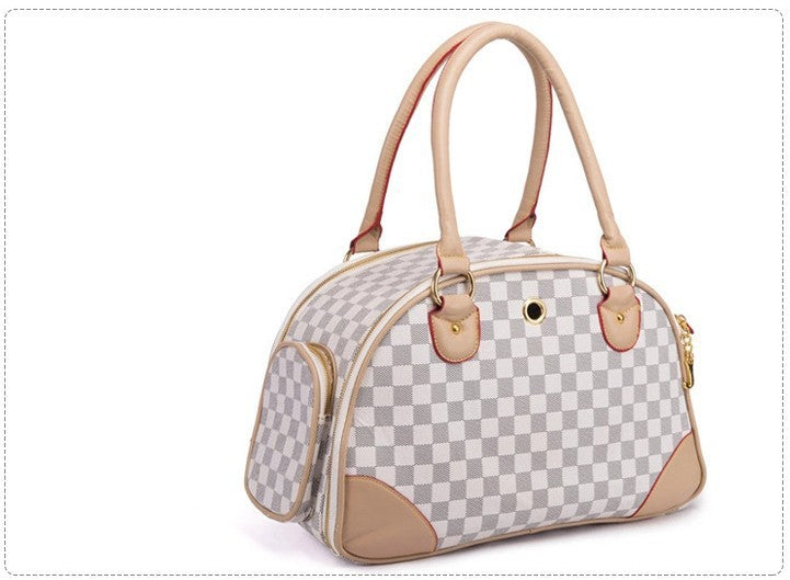 Stylish Anti Squeeze Pet Travel Bag for Small Dogs and Cats