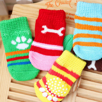 Non Slip Dog Socks Indoor Anti Skid Paw Protector