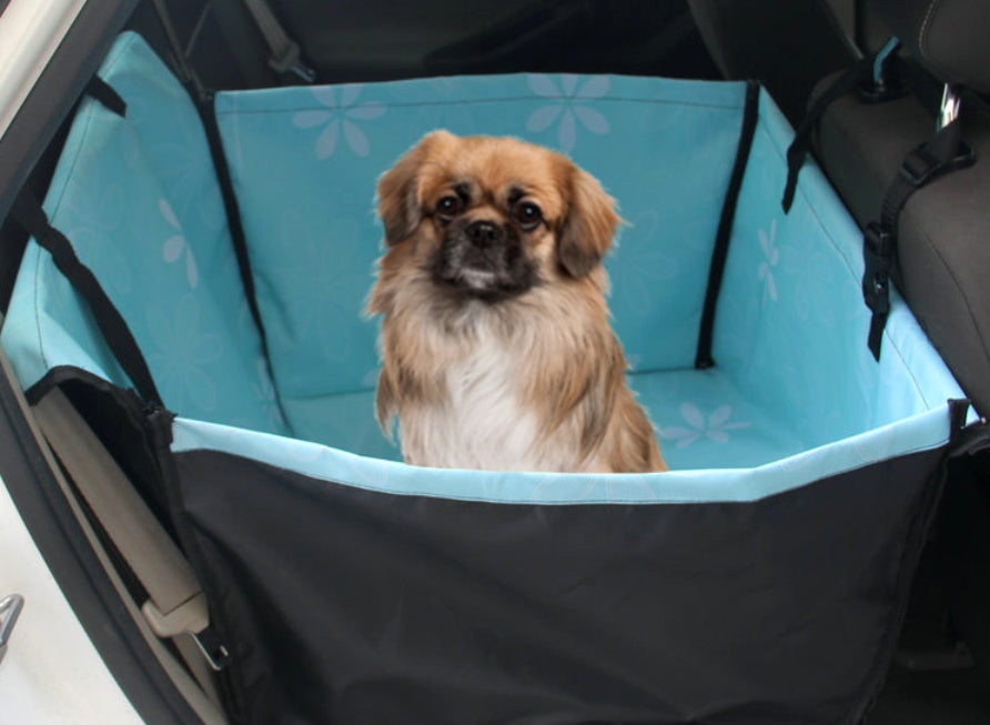 Waterproof Pet Car Seat & Travel Carrier Secure & Comfortable Booster