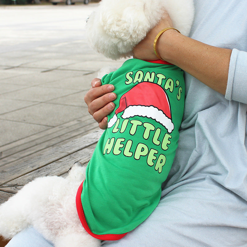 Christmas Themed Teddy Dog Clothing
