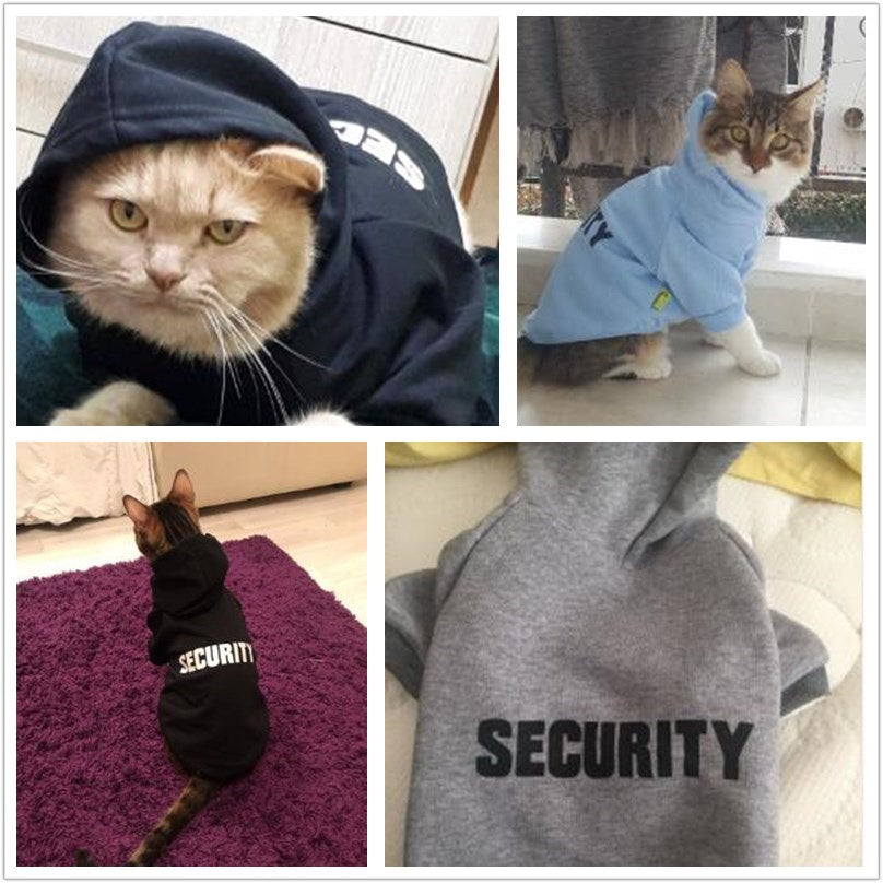 Security Fleece Pet Sweater – Warm & Cozy for Cold Weather