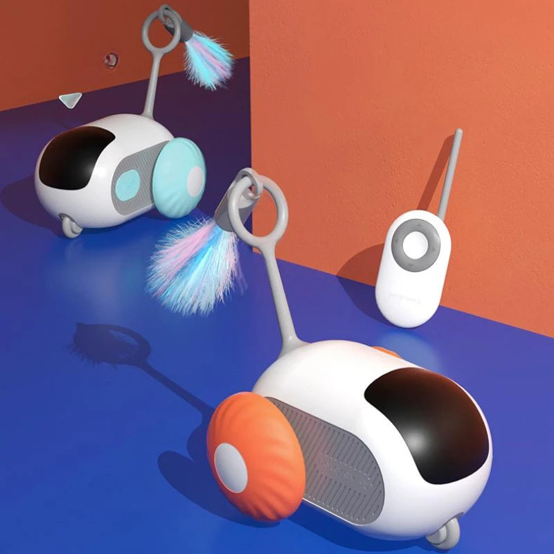 Remote Control Cat Toy - Smart Interactive Car