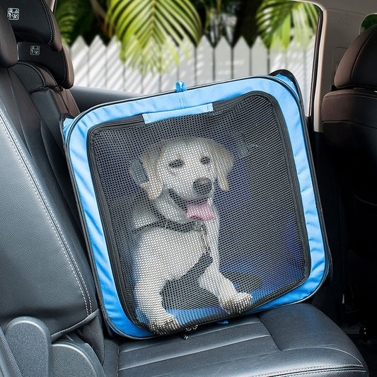 Pet Car Seat Kennel for Dogs Travel Safety Bed