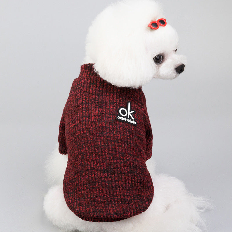Cozy Wool Dog Sweater
