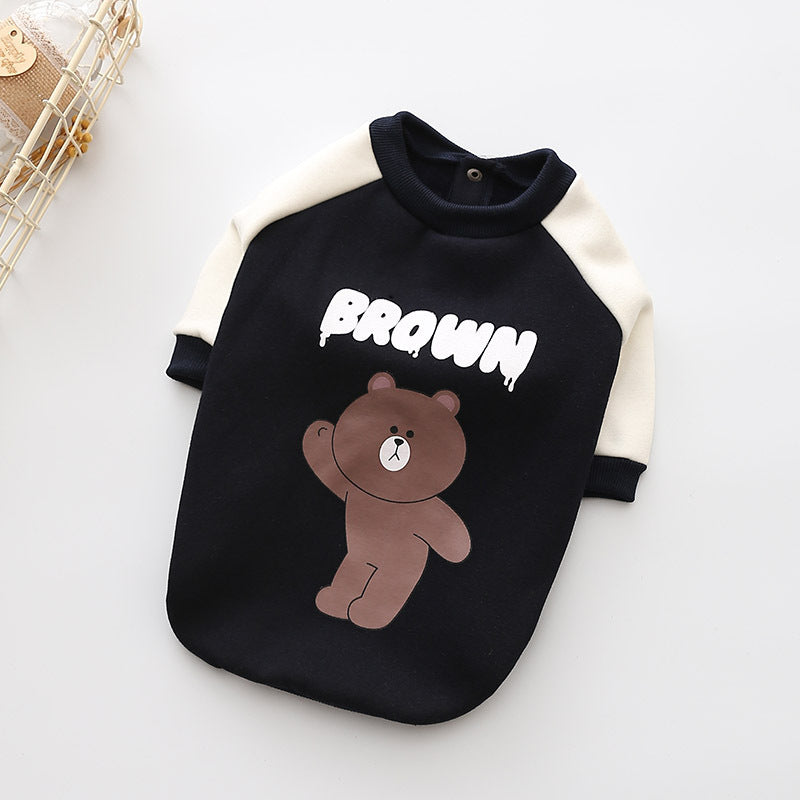 Warm Cotton Pet Clothes for Small and Medium Dogs