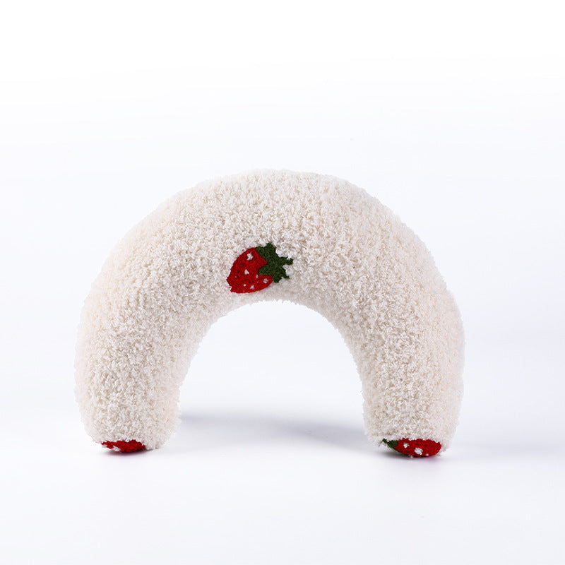 U-Shaped Cat Pillow for Cervical Vertebra Protection