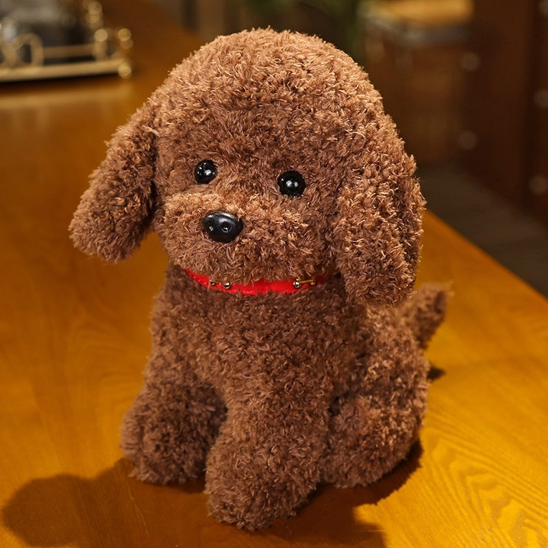 Cute Simulation Poodle Plush Toy Doll