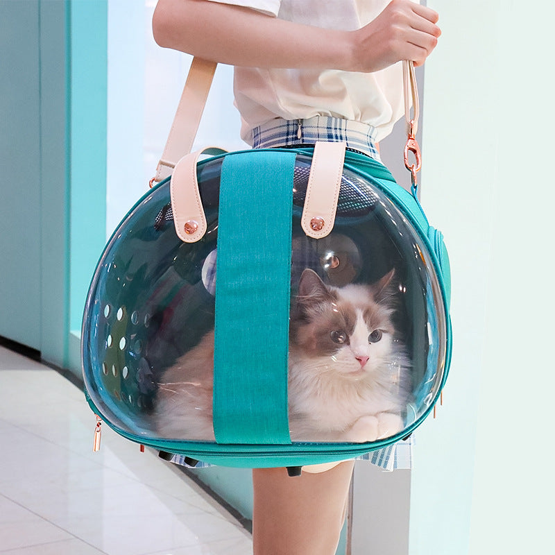 Transparent Dog Backpack for Pets