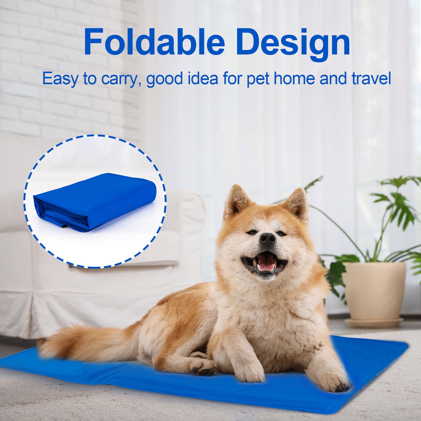 Pressure Activated Dog Cooling Mat for Dogs and Cats