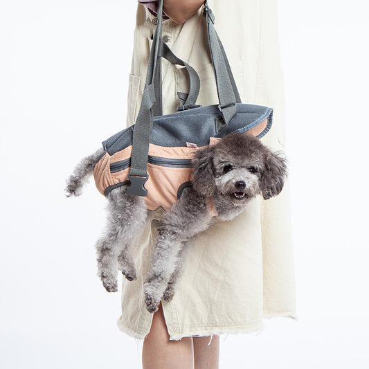 Pet outing carrying strap chest backpack