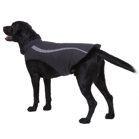 Warm Dog Coat for Autumn and Winter Stylish Cotton Dog Jacket for Cold Weather