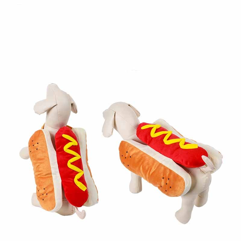 Hilarious Hot Dog Costume for Pets Perfect for Halloween Parties